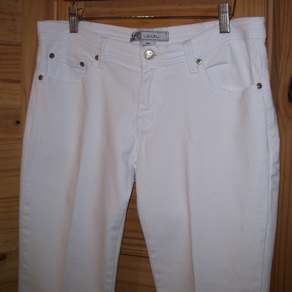 U-51 jean Authentic Denim White Straight Leg 11/12